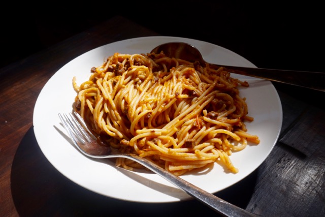 Spaghetti Bolognese anyone? Yes please!
